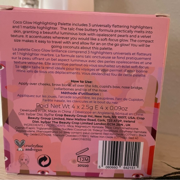 KNDR Highlighter pallet New in Box - Picture 2 of 6